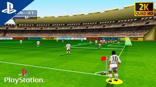 FIFA 97 (Juve vs. Milan) - PS1 [HD] Gameplay