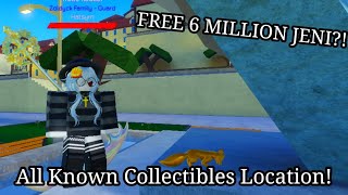 FREE 6 MILLION JENI?! All Known Collectibles Locations! - A Hunter's Dream