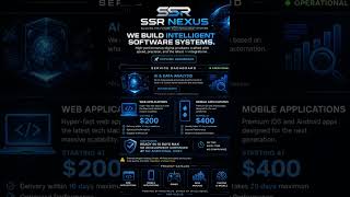 SSR NEXUS — Next Generation Software Company #coding #gamedev #webdevelopment #webapp