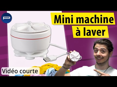 Mini machine à laver portable à ultrasons