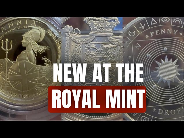 ＤＡＩＮＡ-ＲＯＹＡＬＭＩＮＴ Exciting new Royal Mint Coins Released - YouTube