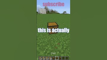 DO YOU KNOW THIS COOL CHEST TRICK IN MINECRAFT