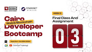 Week 5, Session 3: Further Complex Starknet Contracts & Assignment (GIDAxStarknet Cairo DevBootcamp)