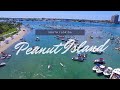 Peanut Island - Palm Beach, Florida - Aerial footage