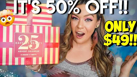 Macy's Advent Calendar 2025 | 25 DAYS OF BEAUTY | MOST AFFORDABLE ADVENT FOR LUXURY