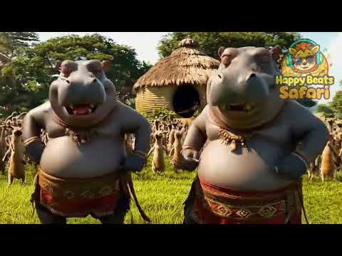 Africa Savannah Dance Party Happy Beats With Dancing Animals Azonto Style