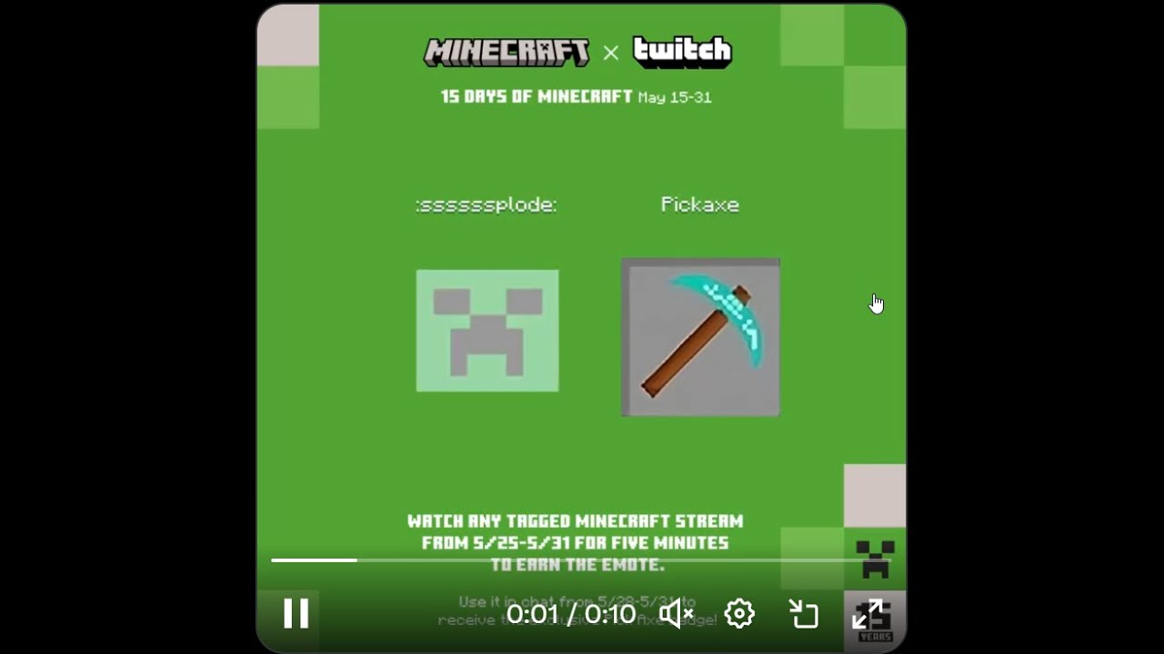 2 NEW Minecragt Emotes and Badges to collect! - desc is just self ads