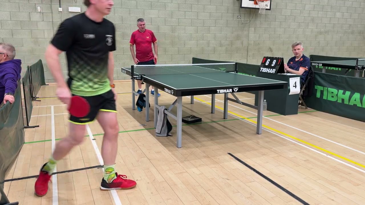 Rory Scott Vs Gary Young VETTS Southern Masters Crawley Over 40s Men’s Singles Sunday Group 08/02/26