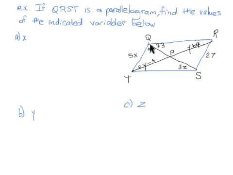 Video: How To Find The Large Diagonal Of A Parallelogram