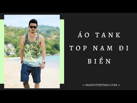 Mẫu áo tank top nam đi biển - Thể thao YES