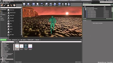 Unreal Engine 4 Quicktip: Adding Footsteps and other Audio without Blueprints
