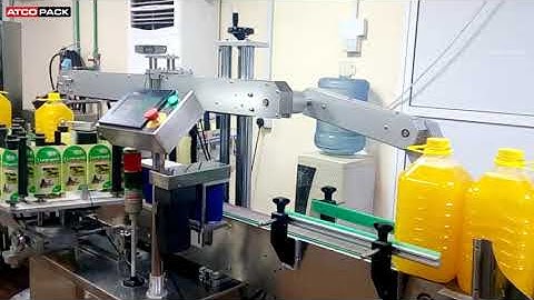 Hand Sanitizer Filling, Capping, Labeling Line - ATCOPACK