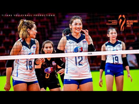 TOP 5 Craziest Volleyball Points by Thailand vs Poland at World Championship 2022