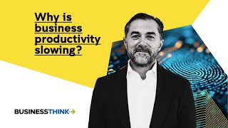 Why is business productivity slowing?