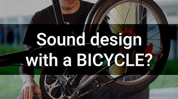 Sound design with a BICYCLE? | Granular Synthesis Tutorial