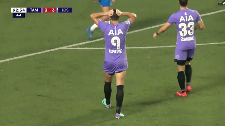 Tampines Rovers 3-3 Lion City Sailors Match Highlights | Singapore Cup 2023