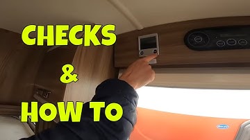 Caravan Alde Heating, how does it work and what checks to do.