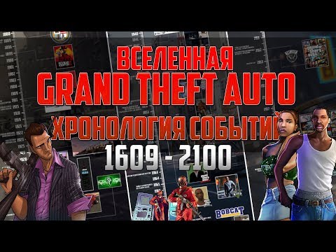 ВСЕЛЕННАЯ GTA - ХРОНОЛОГИЯ СОБЫТИЙ