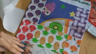 Spoonflower Unboxing! | Spoonflower Package | Unpacking Video | Own Fabric Design Fill-A-Yard