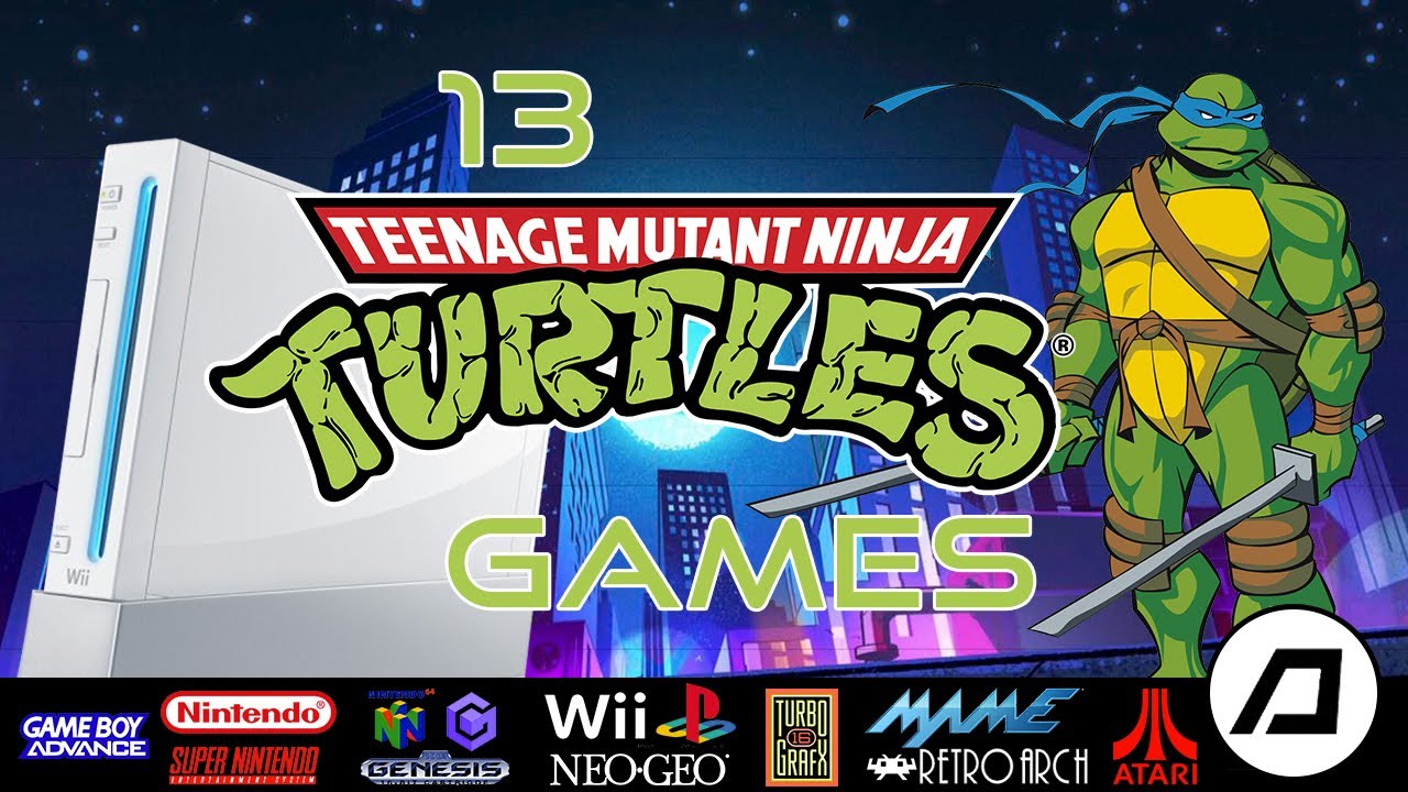 Teenage Mutant Ninja Turtles Games for Wii 