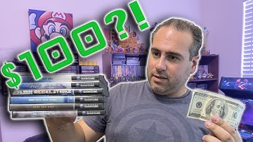 Building a GameCube EXCLUSIVE Collection with $100?! | GameCube Galaxy