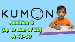 KUMON Math Program A 41-50