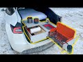 How I Built My Tesla Model Y SUV Camper (Kitchen, Bed, Storage, DreamCase)