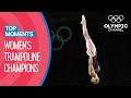 Women's Olympic Trampoline Champions: 2000-2016 | Top Moments