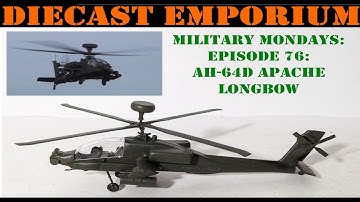 Military Mondays: Episode 76: AH-64D Apache Longbow Helicopter - 1:87 HO Model by Roco MiniTanks