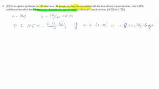 ECLR Confidence Interval Exercise 4