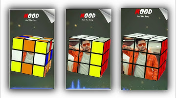 3D Cube Status Video Editing || Whatapp Status Video Kaise Banaye Kinemaster Se ||