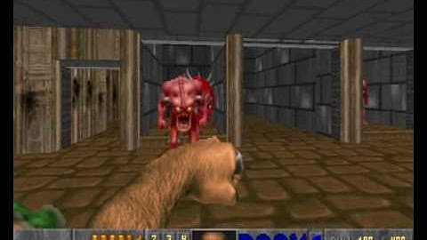 The Ultimate DOOM - E2M4 Deimos Lab - UV-Max Run in 6:15