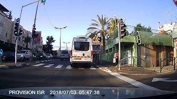 Provision ISR Front Camera Test. SR PR-1500CDV