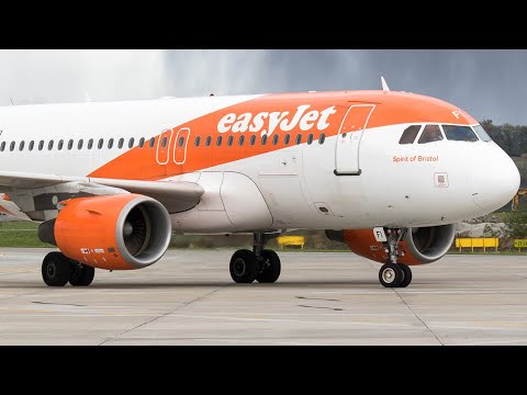 DONCASTER AIRPORT (UK) Easyjet Airbus A319-100