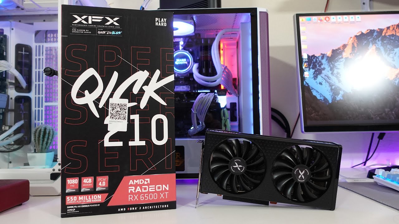 Rx 6500 Xt Xfx Speedster Qick210 Radeon | Cuotas Sin Interés - Foto 11
