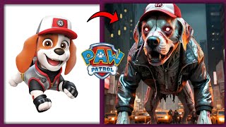 Paw Patrol As Horrific Giant Zombie - All Characters - Zun Kids Learning