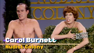 Carol Burnett And Tommy Smothers | Nudist Colony | Smothers Brothers Comedy Hour