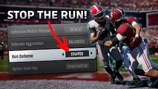 Do This To Stop The Run In CFB 27