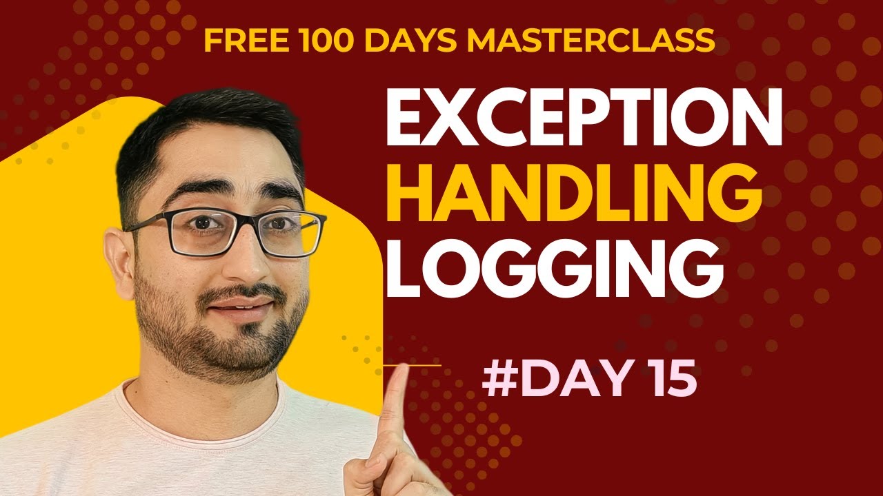 [DAY 15] HINDI Exception Handling in Spring Boot | @ControllerAdvice, Custom Exceptions, Logging