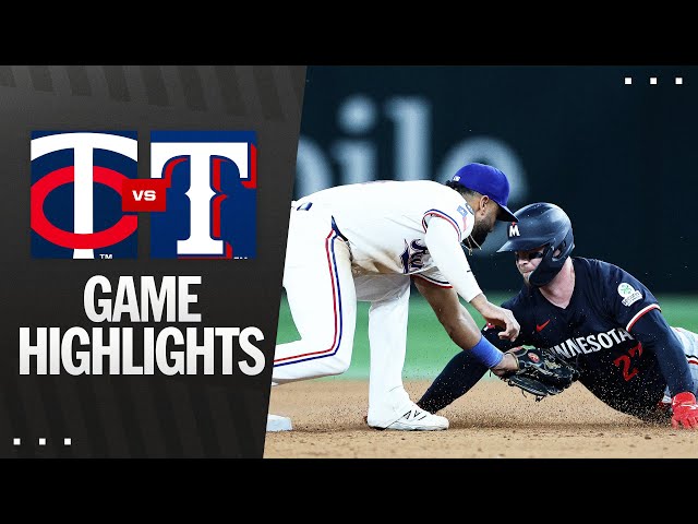 텍사스 VS 미네소타