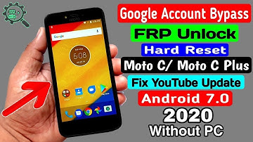 Motorola Moto C Plus (XT1721) FRP Unlock / Google Account Bypass Easy Without PC 🔥🔥🔥