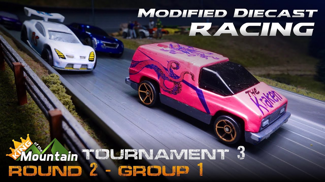 KotM Tournament 3 🏁 Round 2-1 Modified Diecast Car Racing