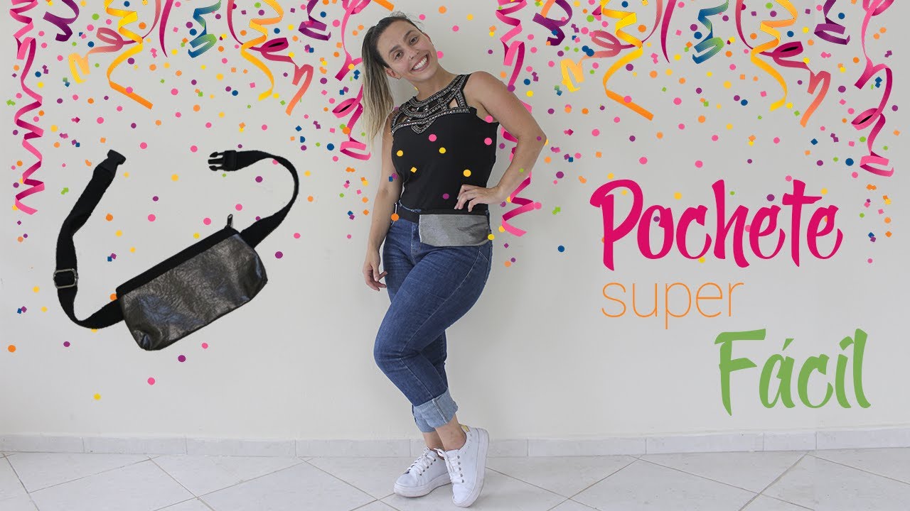 Pochete de Barriga | Faça você mesmo (Super Fácil!!!)