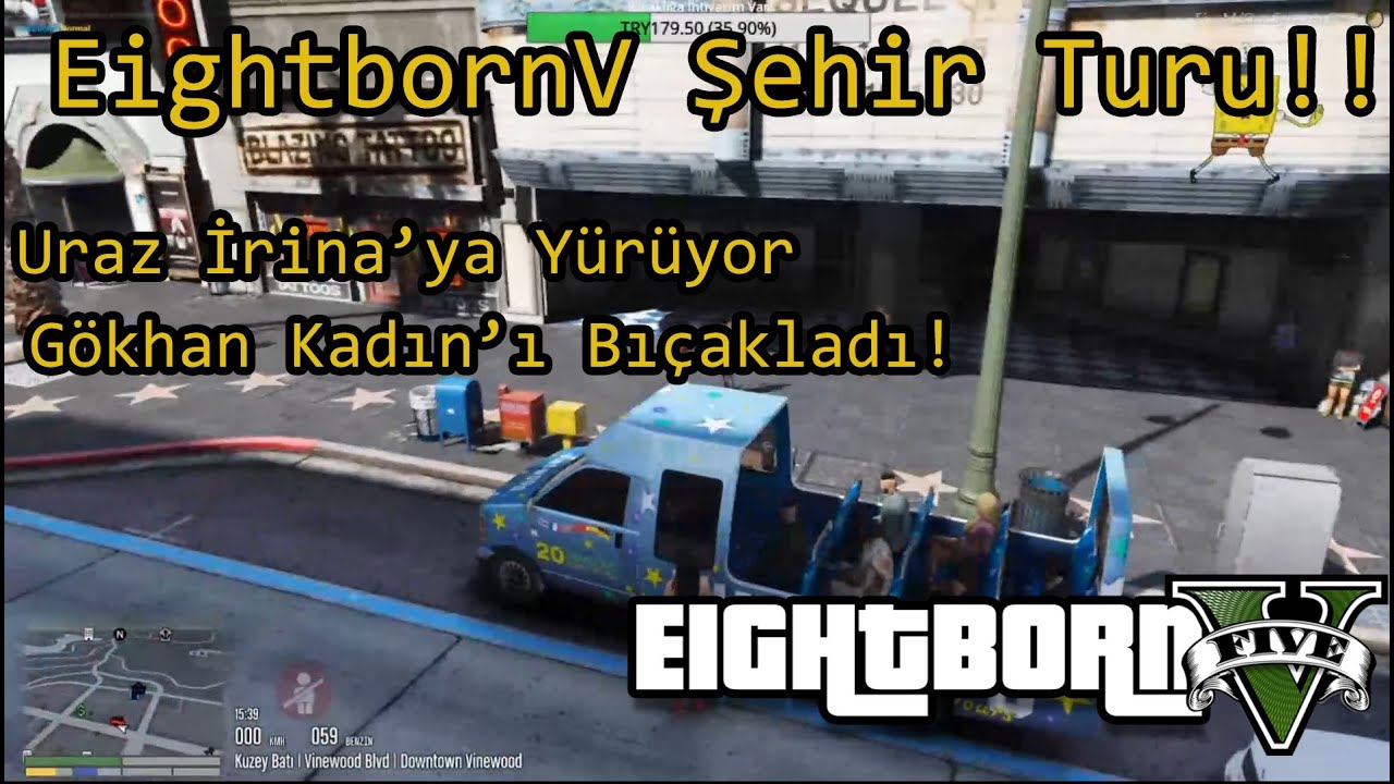 Neco Bayındır ve Baho Şehir Turu Yapıyor!! - EightbornV Uraz Bayındır Su Neco Baho Gökhan İrina