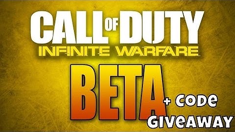 Call Of Duty Infinite Warfare Beta Gameplay + Code Giveaway!