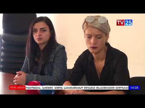 თამაზ ბაკურიძის ბრიფინგი