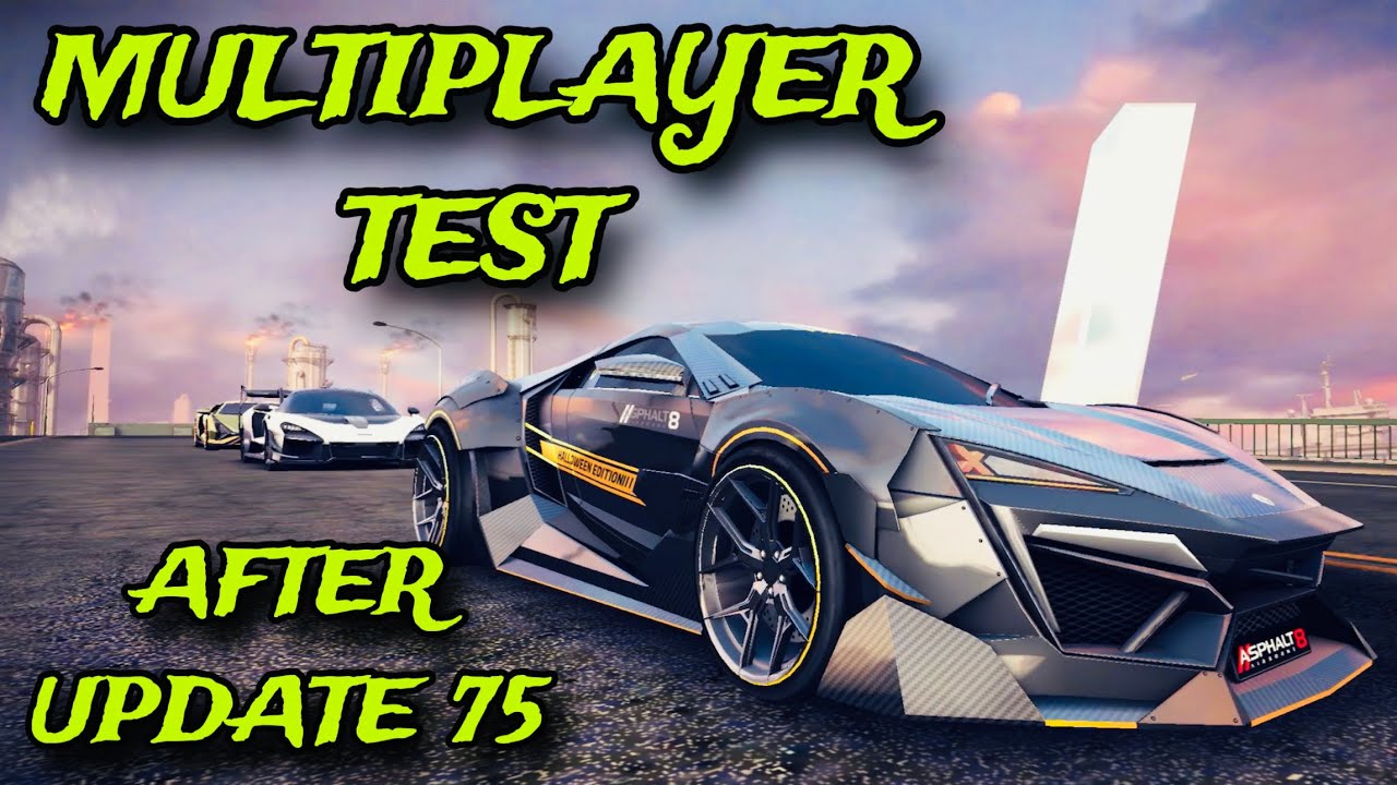 BEAUTIFUL NITRO BEAST😍 ?? | Asphalt 8, W Motors Lykan Hypersport HE Multiplayer Test After Update 75