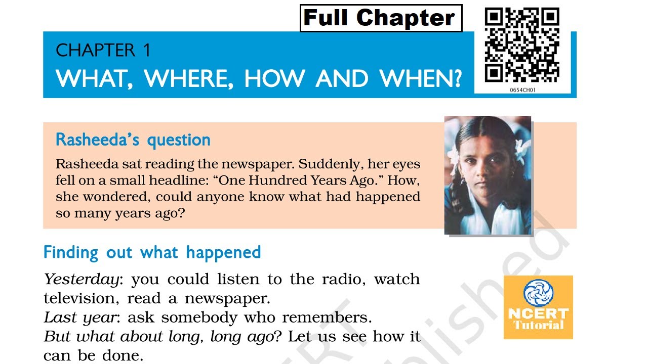 What, Where, How and When? - Class 6 History chapter 1 [Full Chapter ...
