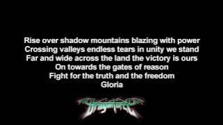 DragonForce - Revolution Deathsquad | Lyrics on screen | HD