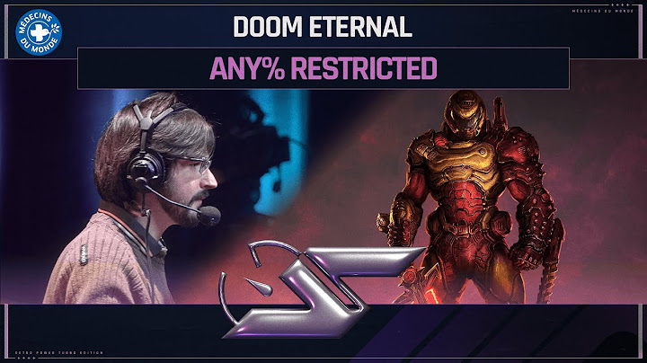 Doom Eternal en Any% Restricted par n0va25 en 1:07:54 | SPEEDONS 2024